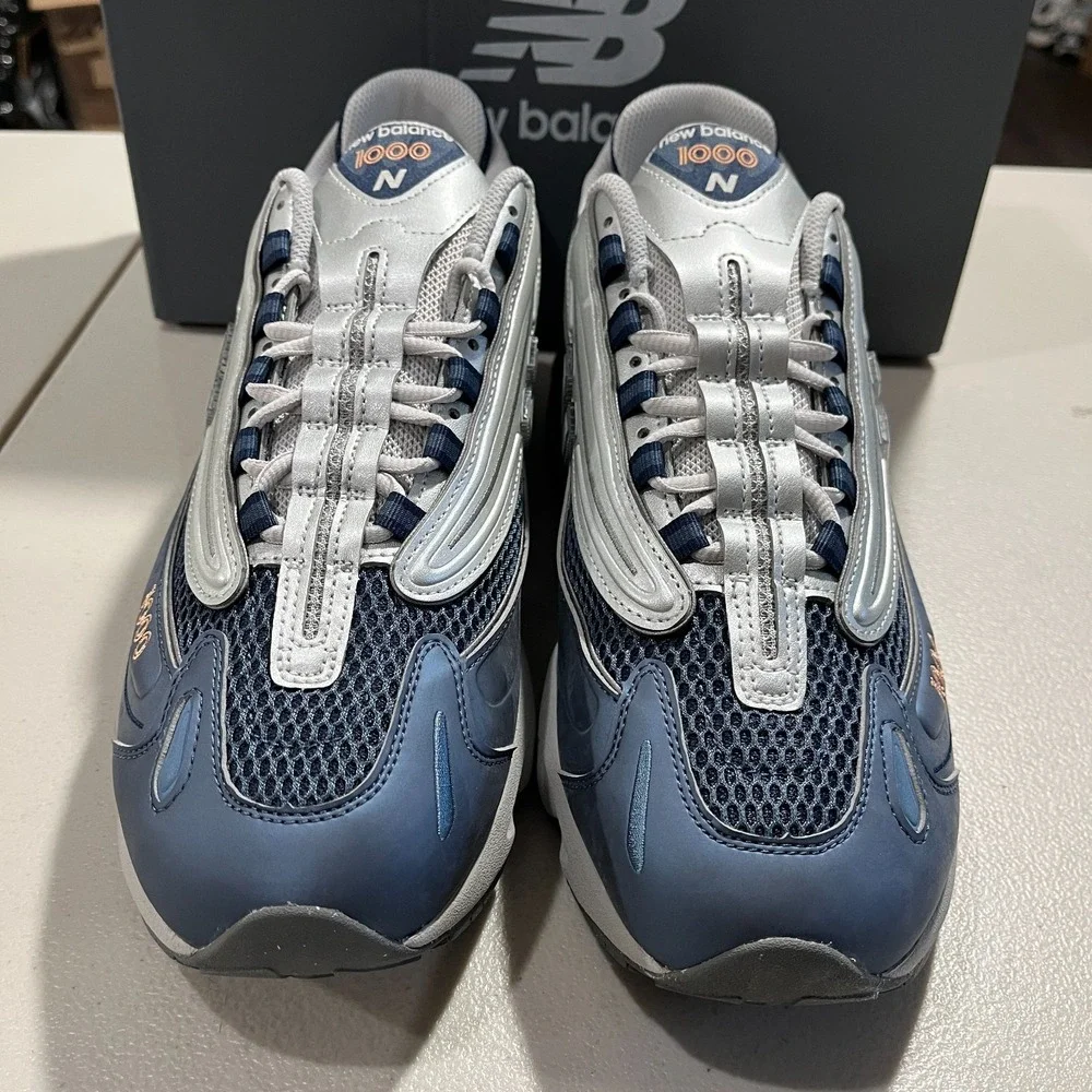 New Balance 1000 Blue Grey M1000P Men's Size 11.5 Running Shoes Women 13